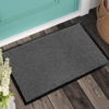 Easy Cleaning Heavy Duty Rubber Barrier Door Mat 80 x 120 cm Anthracite
