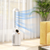 Bladeless Tower Fan with Humidifier – UV Sterilisation, Oscillation and Remote Control