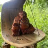 30cm Happy Buddha Wind Chime – Decorative Garden Hanging Ornament