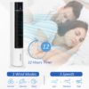 Bladeless Evaporative Air Cooler Tower Fan – Oscillating Fan with Humidifier and Remote