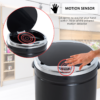 50L Stainless Steel Sensor Bin with Removable Bucket – Black Kitchen Trash Can