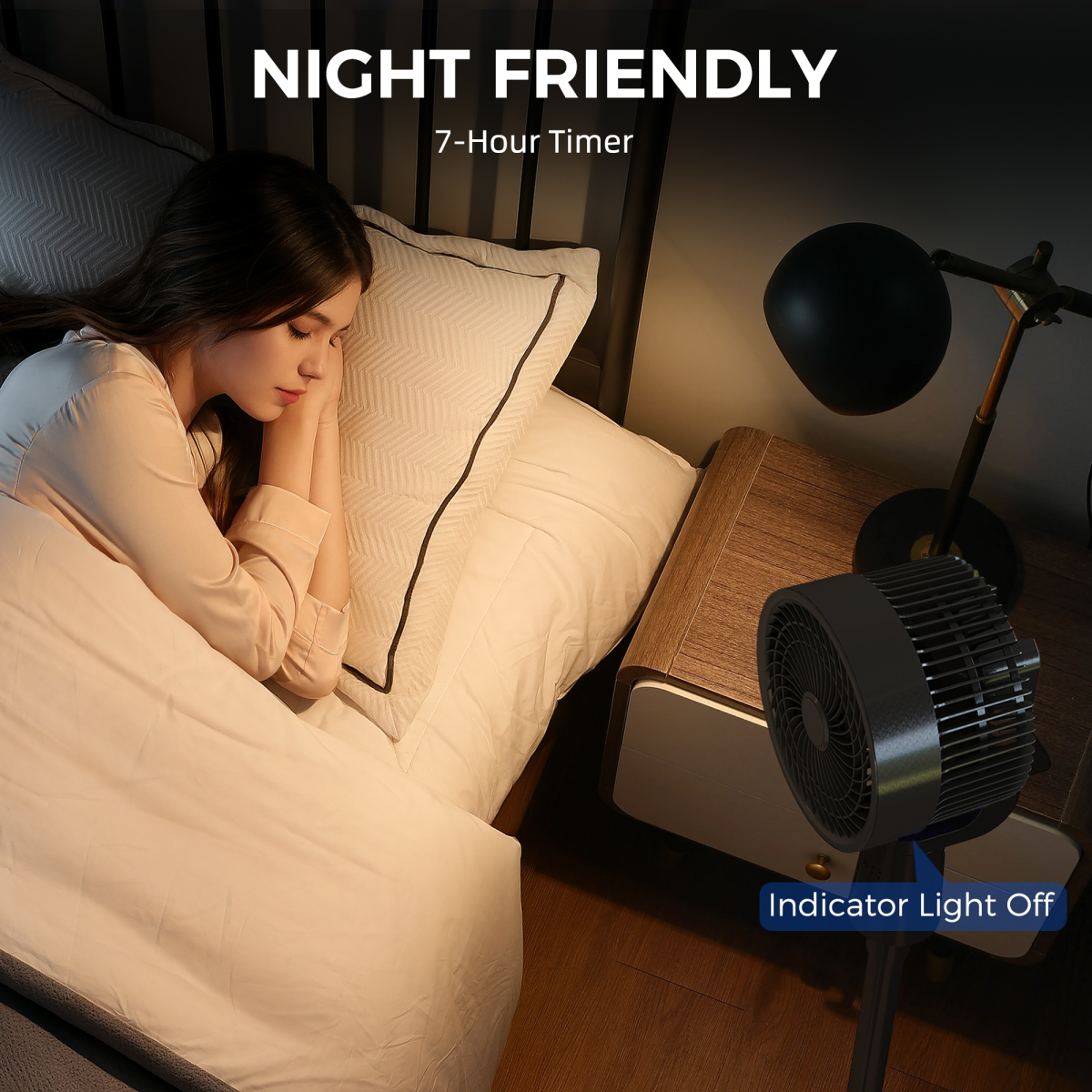Pedestal Air Circulation Fan with Oscillating – Remote Control Cooling Fan Pedestal Air Circulation Fan with Oscillating – Remote Control Cooling Fan - Image 7