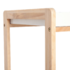 Kitchen Serving Trolley with Wheels – Bamboo MDF Storage Cart 74.5 cm