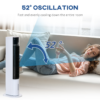Bladeless Evaporative Air Cooler Tower Fan – Oscillating Fan with Humidifier and Remote