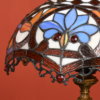 Sunflower Stained Glass Table Lamp – Antique Bedroom Bedside Light
