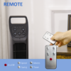 Oscillating Tower Fan with Remote Control – Slim Cooling Fan with 4 Hour Timer