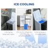 Bladeless Evaporative Air Cooler Tower Fan – Oscillating Fan with Humidifier and Remote