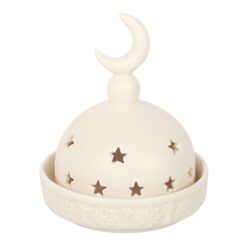 Alternative view of Mosque Incense Cone and Tealight Holder