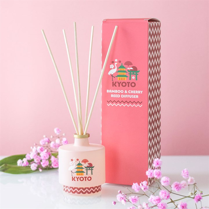 Kyoto Bamboo & Cherry Blossom Reed Diffuser Kyoto Bamboo & Cherry Blossom Reed Diffuser