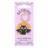 In My Witch Era Bat Cat and Moon Enamel Keyring