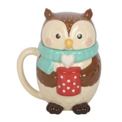Alternative view of Oliver Owl Lidded Mug