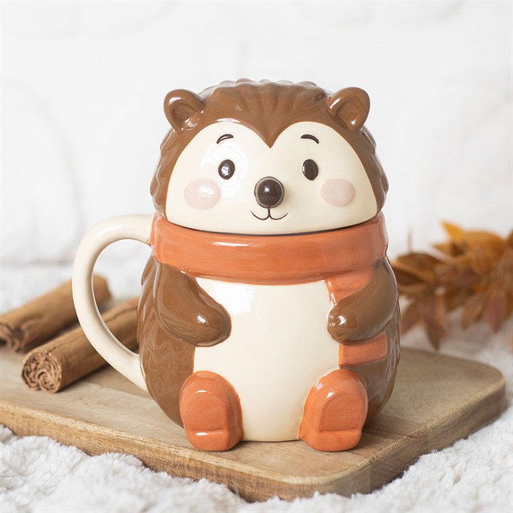 Hazel Hedgehog Lidded Mug Hazel Hedgehog Lidded Mug