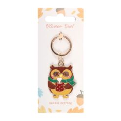 Alternative view of Oliver Owl Keyring
