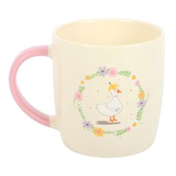 Alternative view of Floral Duck Mug