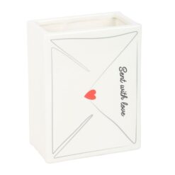 Alternative view of Love Letter Valentine's Day Flower Vase