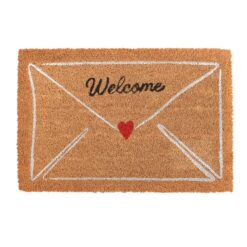 Alternative view of Natural Love Letter Valentine's Day Doormat