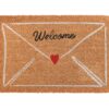 Natural Love Letter Valentine's Day Doormat