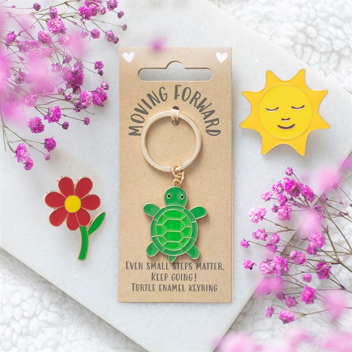 Moving Forward Turtle Keyring Moving Forward Turtle Keyring