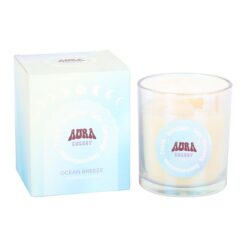 Alternative view of Aura Energy Ocean Breeze Iridescent Candle