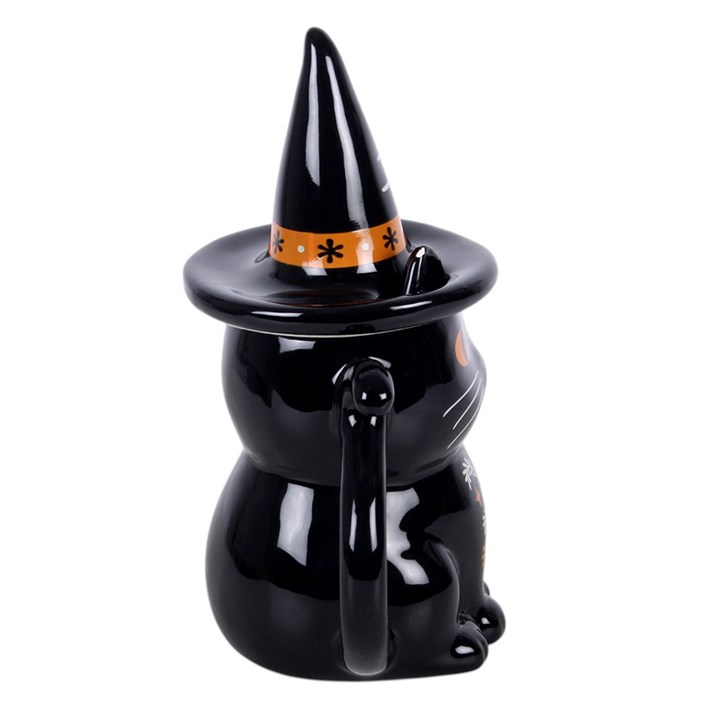 Frightful Folk Black Cat Lidded Mug Frightful Folk Black Cat Lidded Mug - Image 4