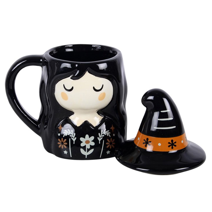 Frightful Folk Witch Lidded Mug Frightful Folk Witch Lidded Mug - Image 3