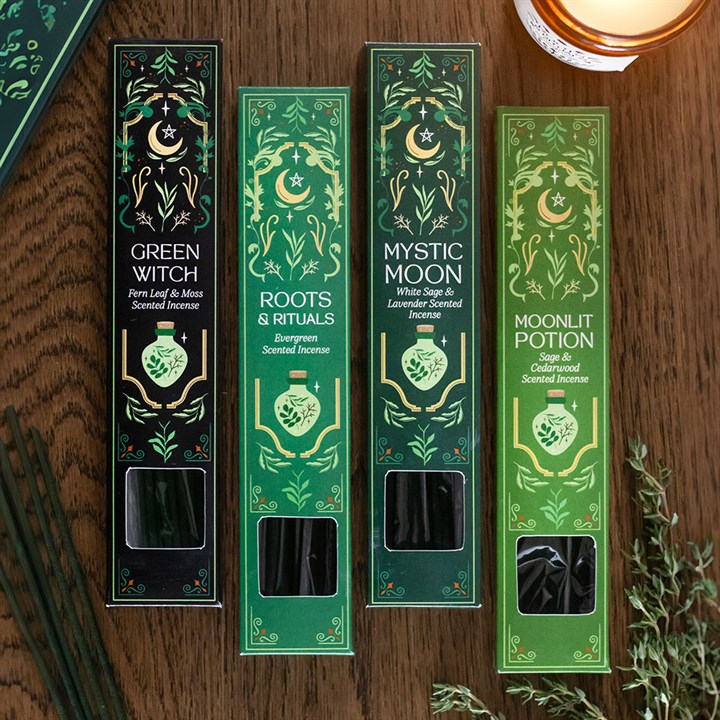 Green Witch Incense Stick Gift Set Green Witch Incense Stick Gift Set