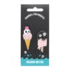 Freaking Melting Ice Cream Enamel Pin Badges Freaking Melting Ice Cream Enamel Pin Badges