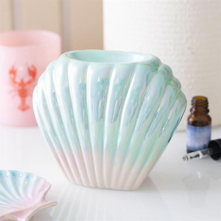Iridescent Shell Oil Burner Iridescent Shell Oil Burner