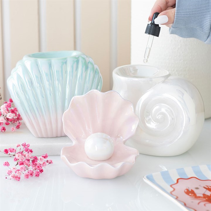 Iridescent Shell Oil Burner Iridescent Shell Oil Burner - Image 5
