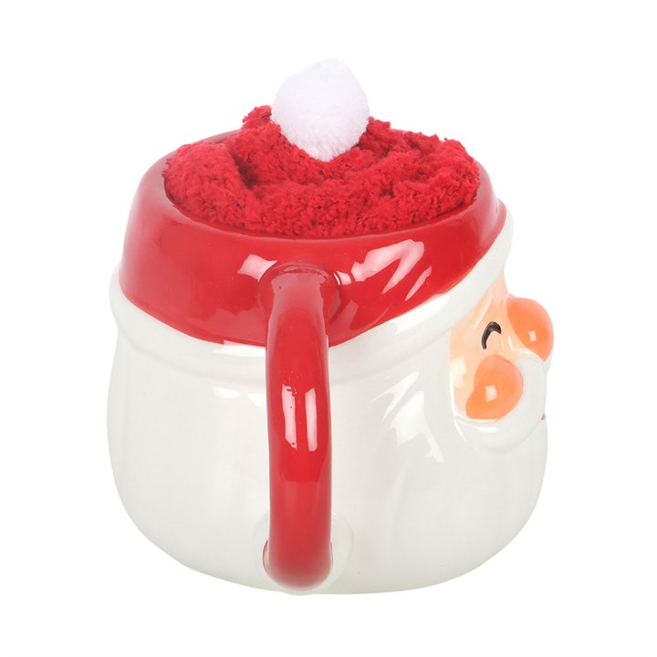 Jolly Santa Christmas Mug and Socks Set Jolly Santa Christmas Mug and Socks Set - Image 3