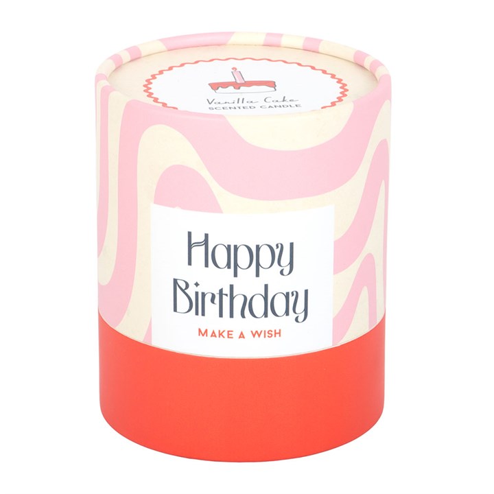 Happy Birthday Vanilla Cake Candle Happy Birthday Vanilla Cake Candle - Image 4