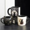 Black Cat Magick Book of Spells Book Shaped Mug