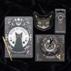 Black Cat Magick Book of Spells A5 Notebook with Pen