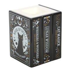 Alternative view of Black Cat Book of Spells Oil Burner and Wax Warmer