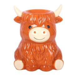 Alternative view of Highland Cow Oil Burner and Wax Warmer