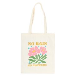 Alternative view of No Rain, No Flowers Tote Bag