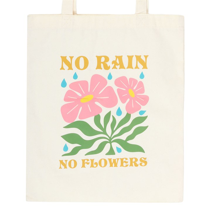 No Rain, No Flowers Tote Bag No Rain, No Flowers Tote Bag - Image 3
