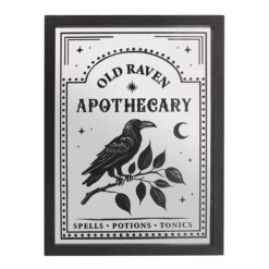 Alternative view of Old Raven Apothecary Mirrored Wall Art