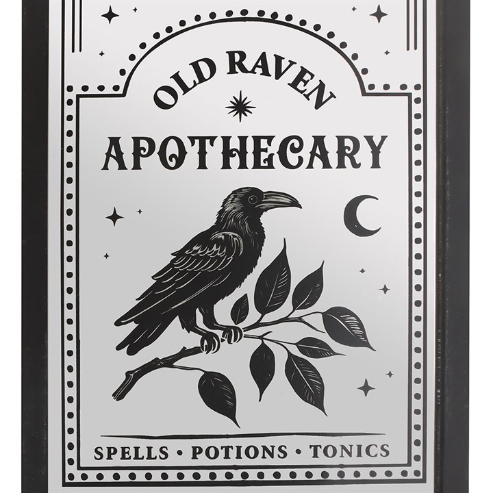 Old Raven Apothecary Mirrored Wall Art Old Raven Apothecary Mirrored Wall Art - Image 3