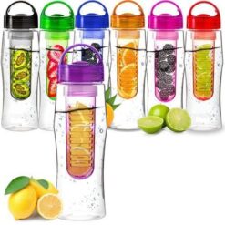Fruit Infuser Water Bottle 700ml – BPA Free Hydration Bottle with Infuser