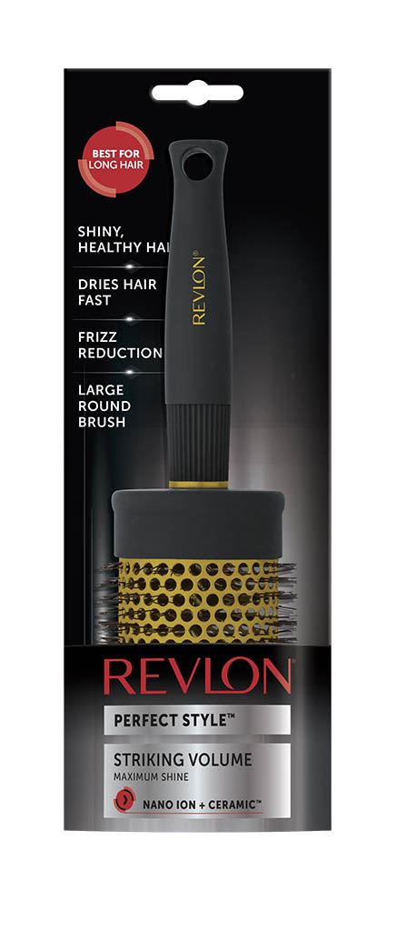 Ionic Ceramic Large Round Barrel Hair Brush – Volume and Blow Dry Styling Ionic Ceramic Large Round Barrel Hair Brush – Volume and Blow Dry Styling - Image 2