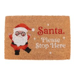 Alternative view of Natural Santa Claus Doormat