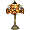 Sunflower Stained Glass Table Lamp – Antique Bedroom Bedside Light