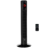 Black Tower Fan with Remote Control – 3 Speed Oscillating Fan with 12 Hour Timer