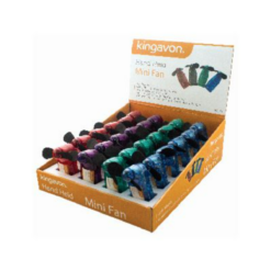 Handheld Mini Fans Box of 24 – Assorted Colour Travel Fans