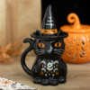 Frightful Folk Black Cat Lidded Mug Frightful Folk Black Cat Lidded Mug