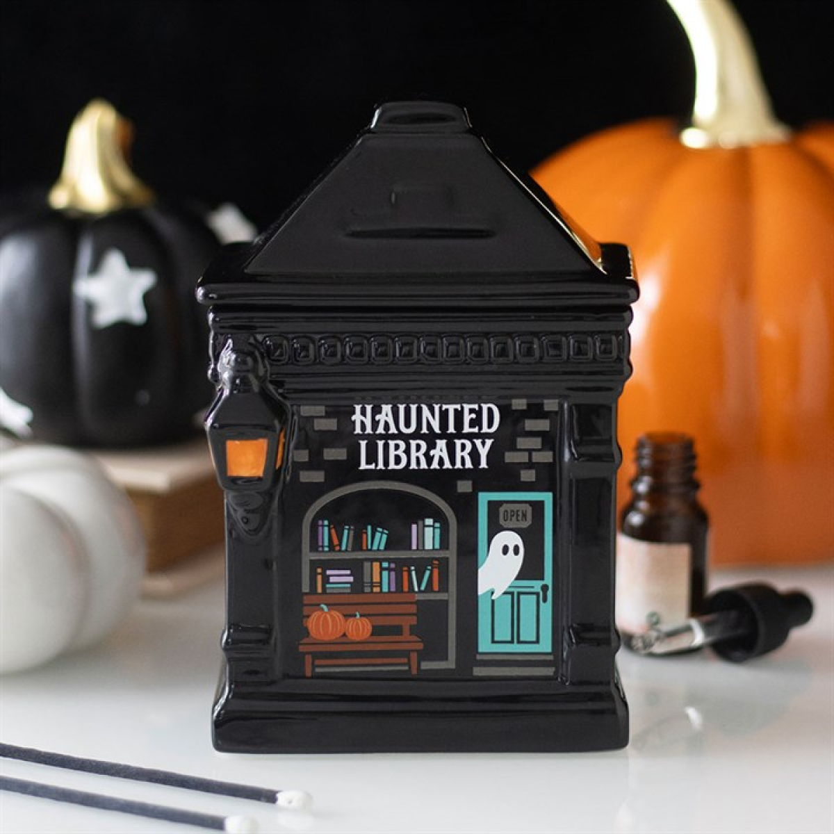 Haunted Library Oil Burner Haunted Library Oil Burner