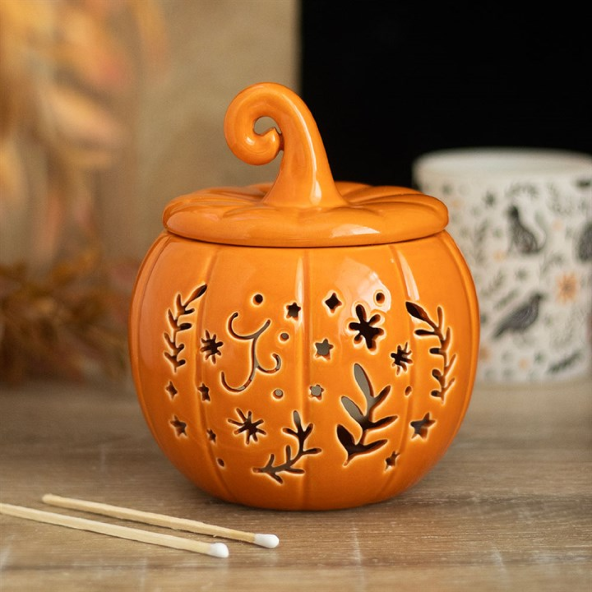 Orange Folk Pumpkin Oil Burner and Wax Warmer Orange Folk Pumpkin Oil Burner and Wax Warmer