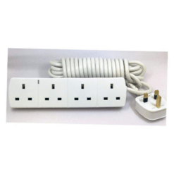 Alternative view of 4 Way 5 Metre Extension Lead 13 Amp 240V AC