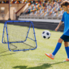 Adjustable Rebounder Net Football Target Goal – Garden Training Aid